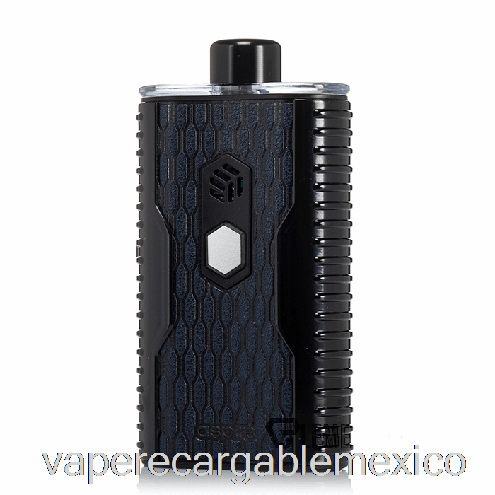 Vape Recargable Aspire Cloudflask 3 Pod System Negro Mate Y Azul Real